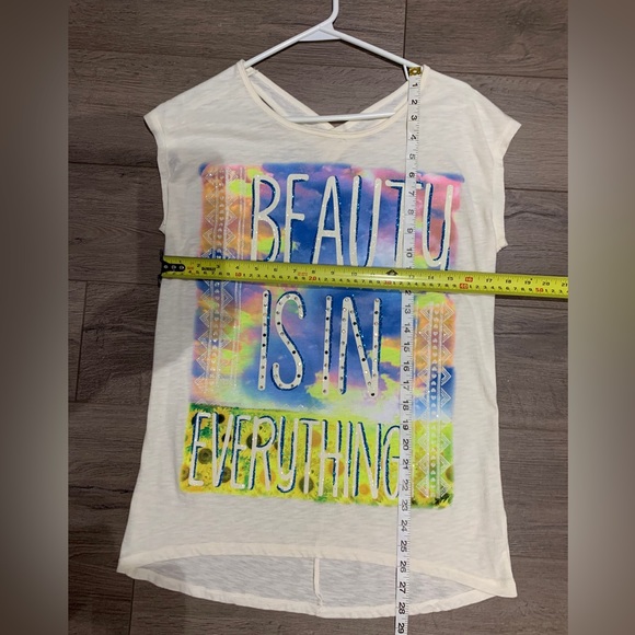 Beauty Is Everything Justice Shirt Girls 20 plus size - Picture 2 of 4